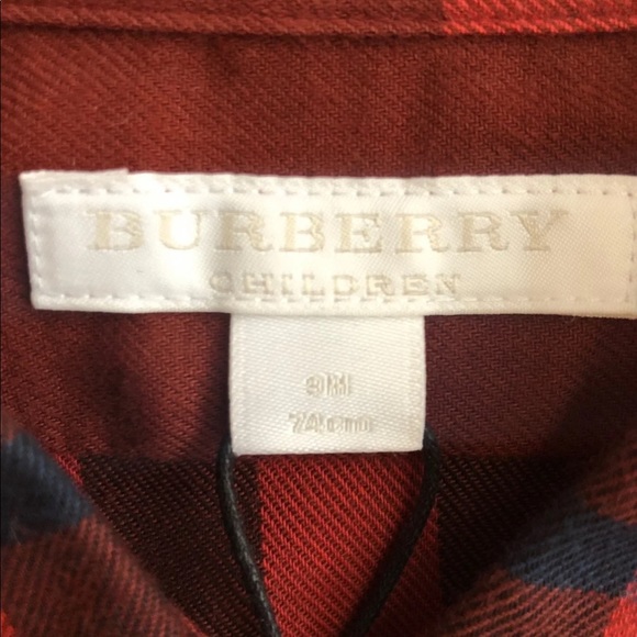 SOLD ON MERCARI NWT Burberry Children Button Down - Picture 2 of 5